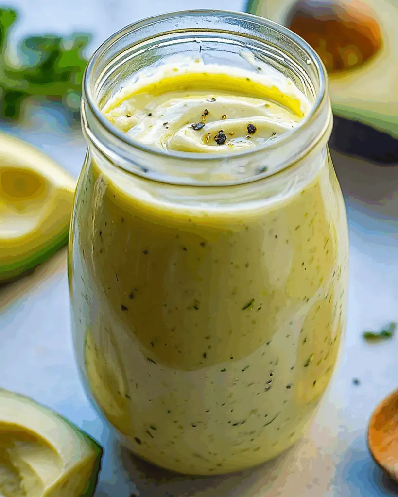 Creamy Avocado Dressing