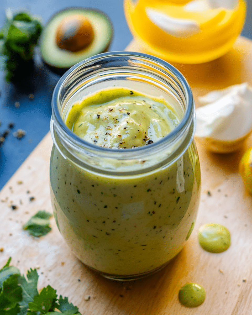 Creamy Avocado Dressing