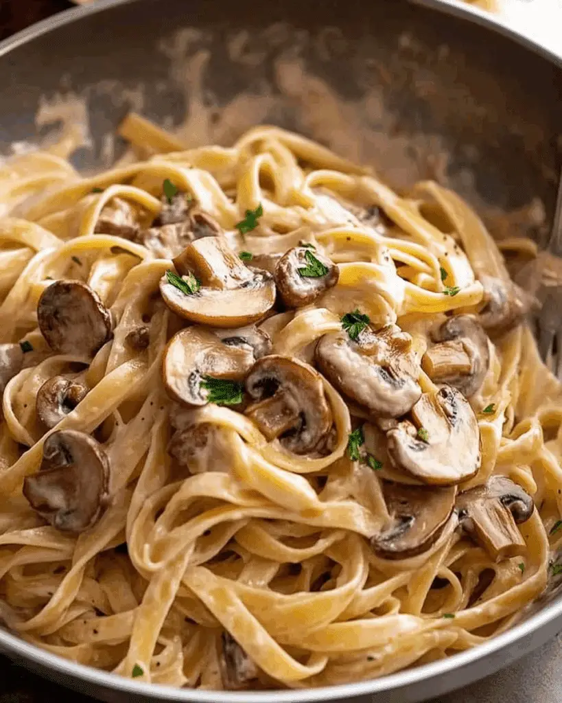 Creamy Mushroom Pasta