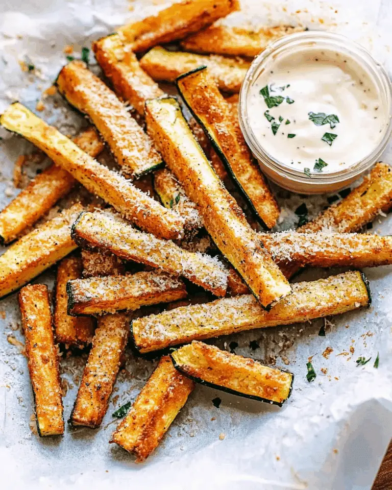 Air Fryer Zucchini Fries