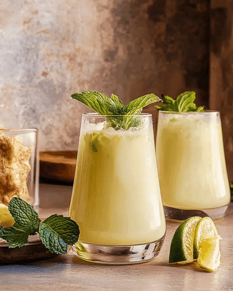 Egyptian Mint Lemonade