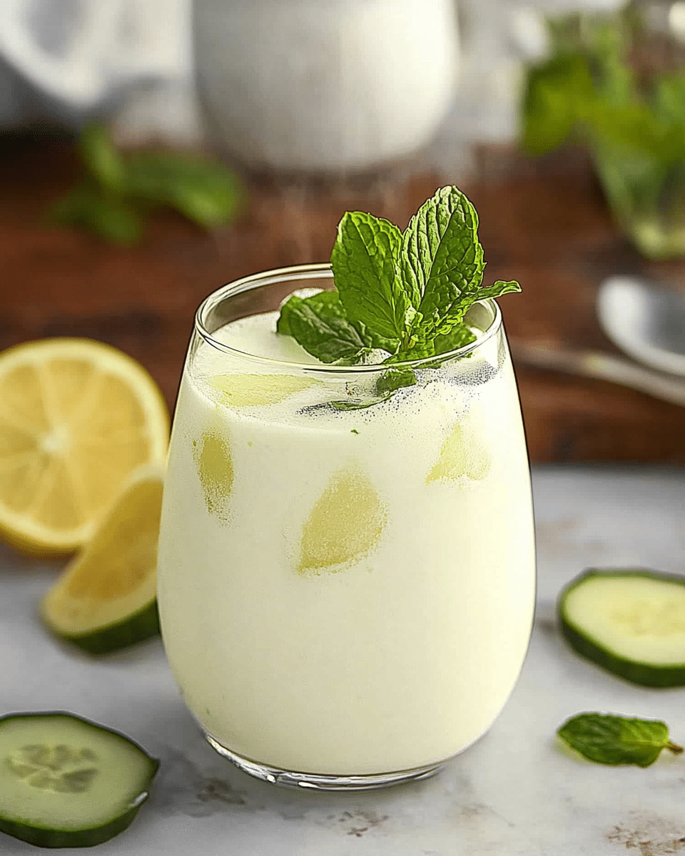 Egyptian Mint Lemonade