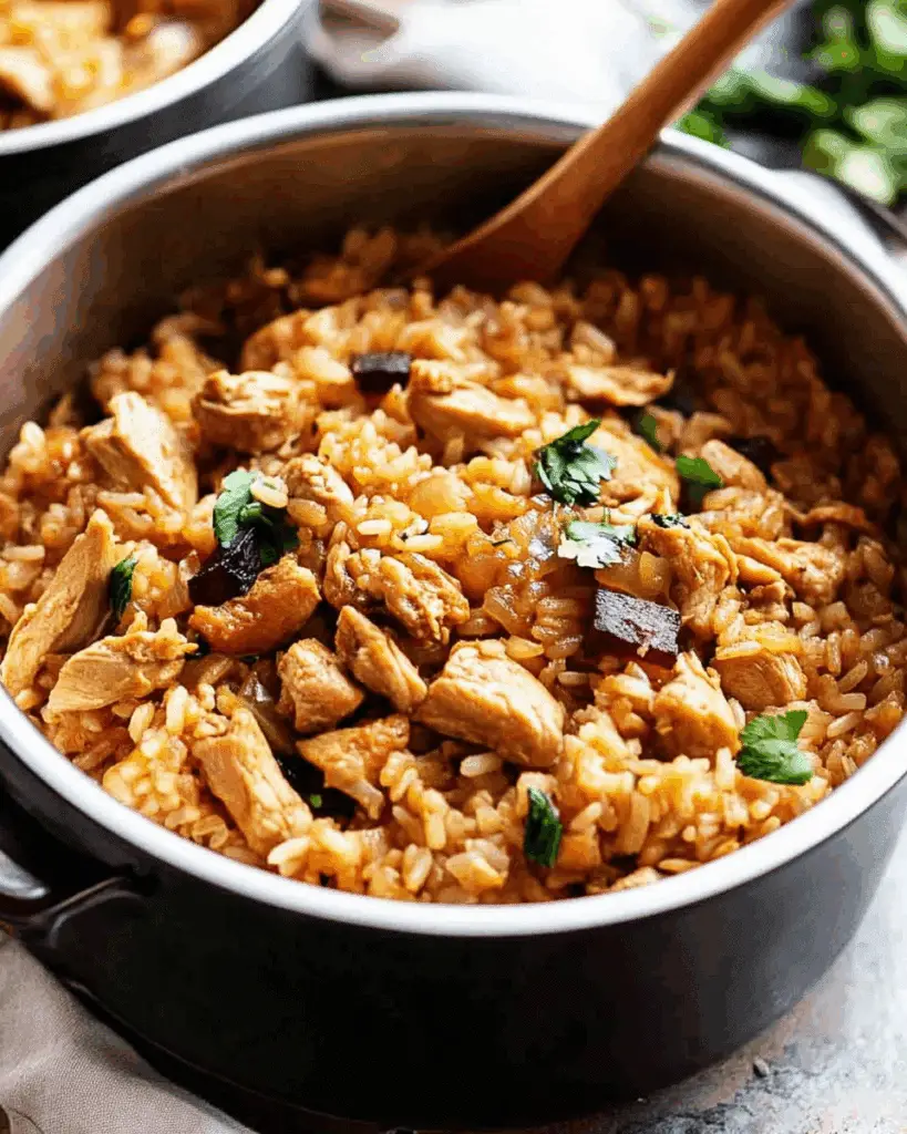 Ginger Chicken and Rice