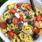 Greek Tortellini Pasta Salad