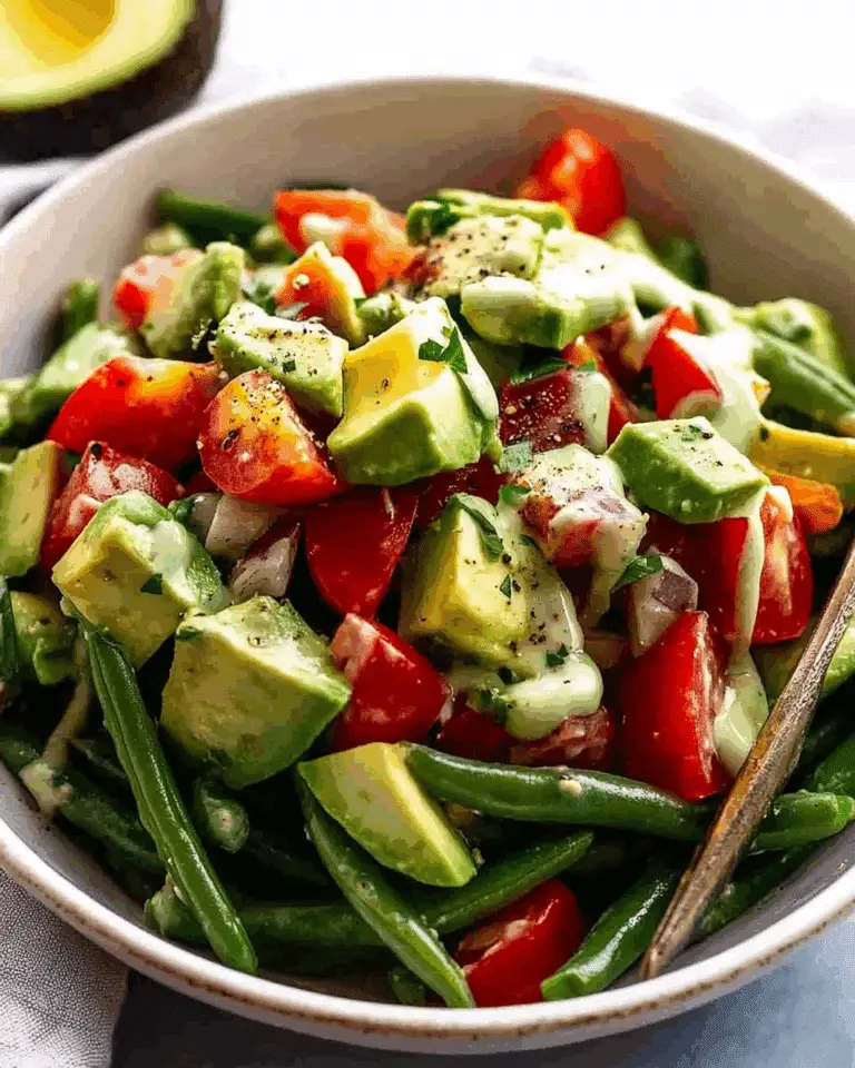 Green Bean Avocado Salad