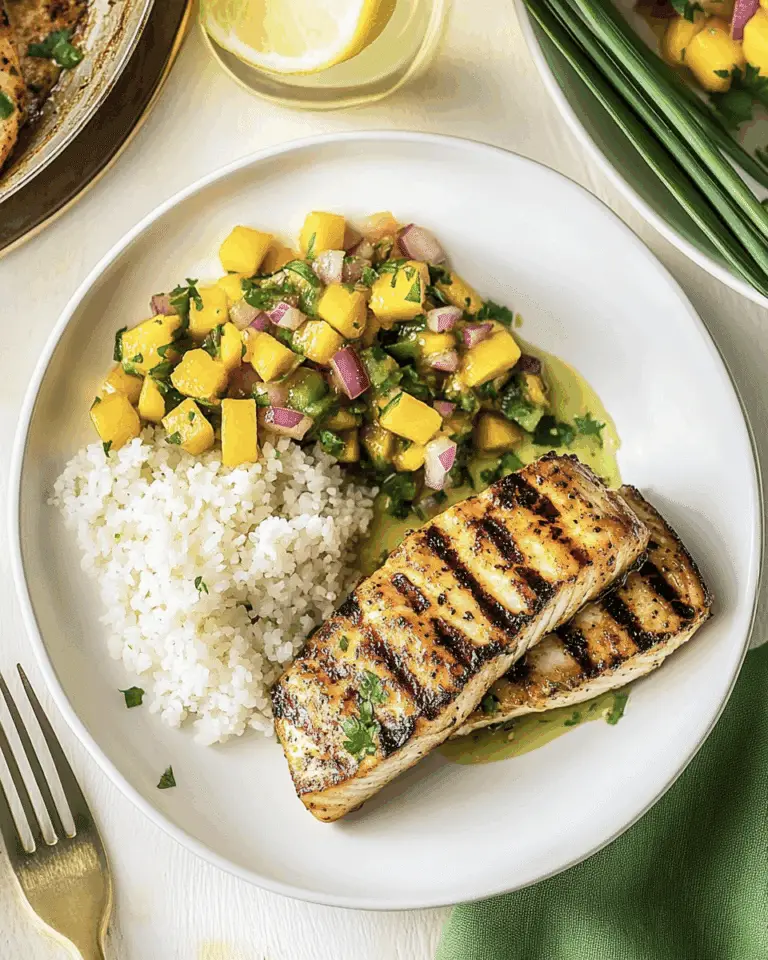 Grilled Mahi Mahi