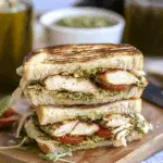 Grilled Chicken Pesto Sandwich