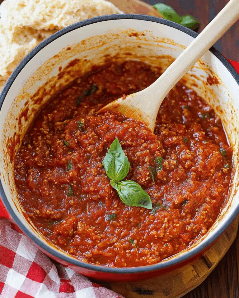 Homemade Spaghetti Sauce