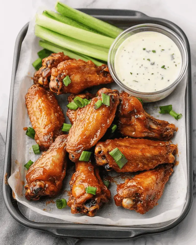 Air Fryer Hot Honey Wings