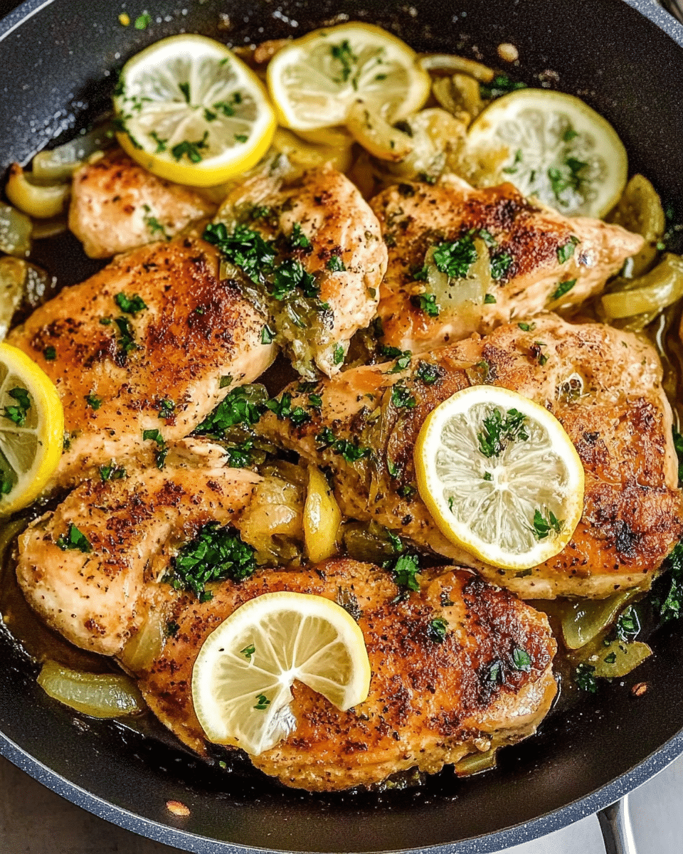 Lemon Artichoke Chicken Skillet