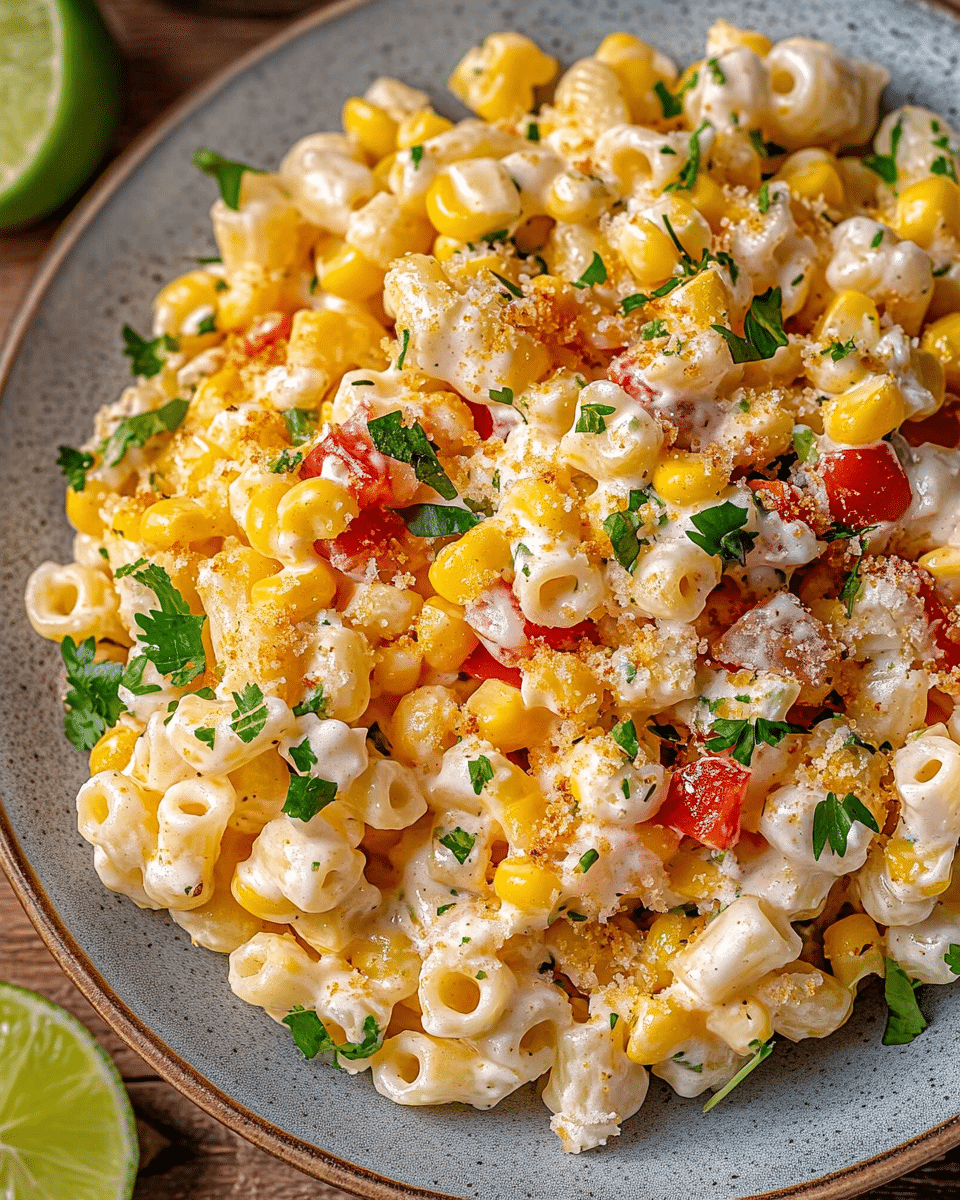 Mexican Street Corn Pasta Salad