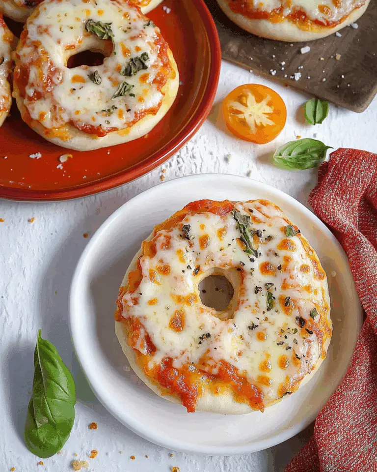Mini Pizza Bagels