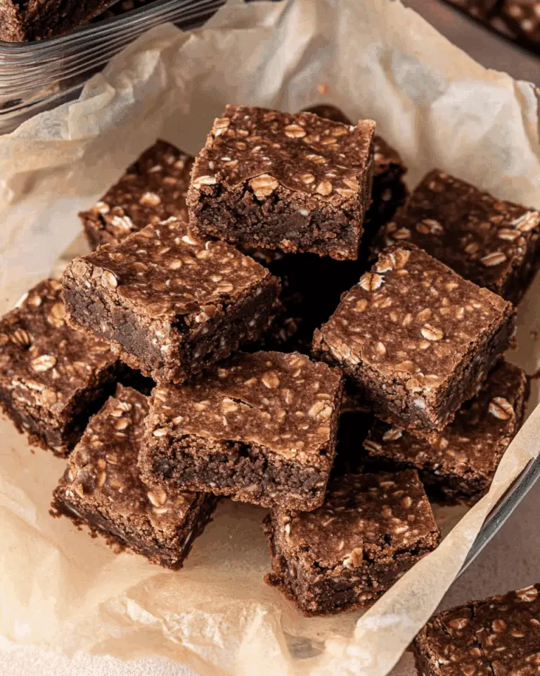 No Bake Cookie Brownies