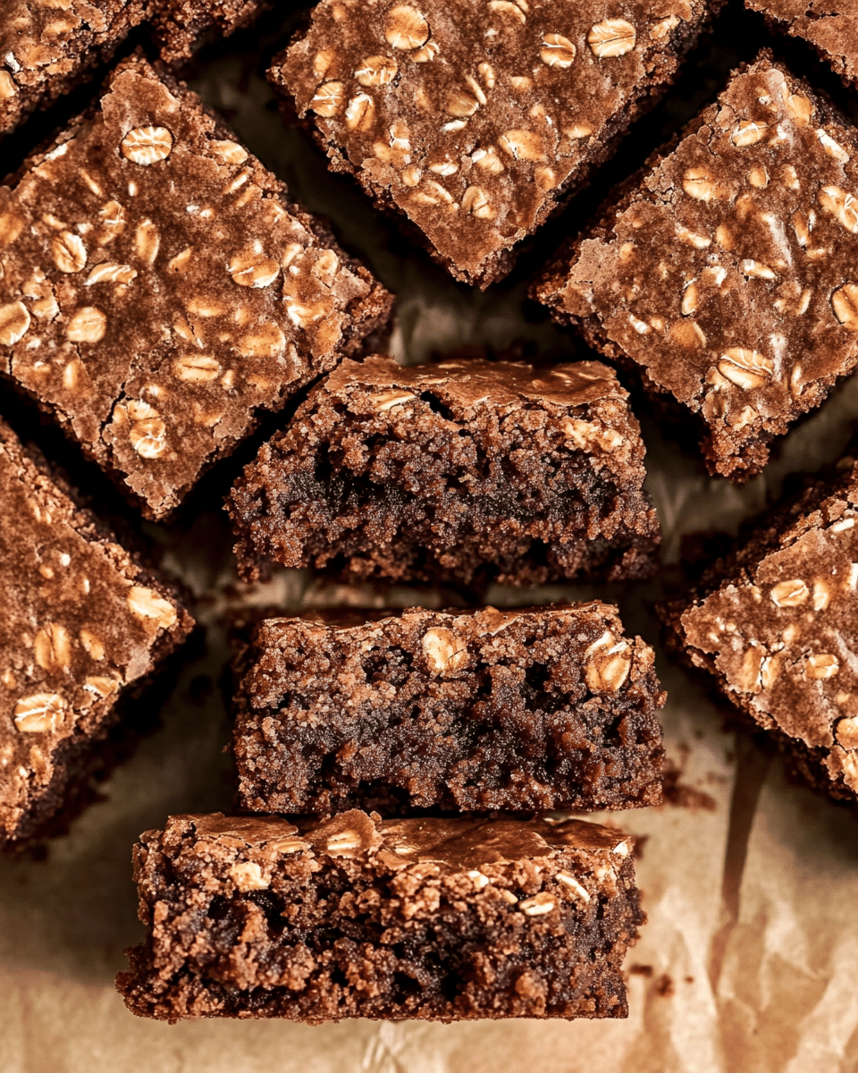 No Bake Cookie Brownies