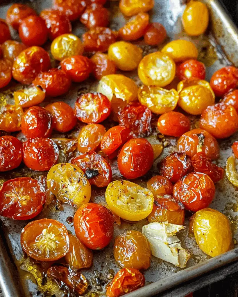 Oven Roasted Cherry Tomatoes