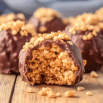 Peanut Butter Balls with Rice Krispies