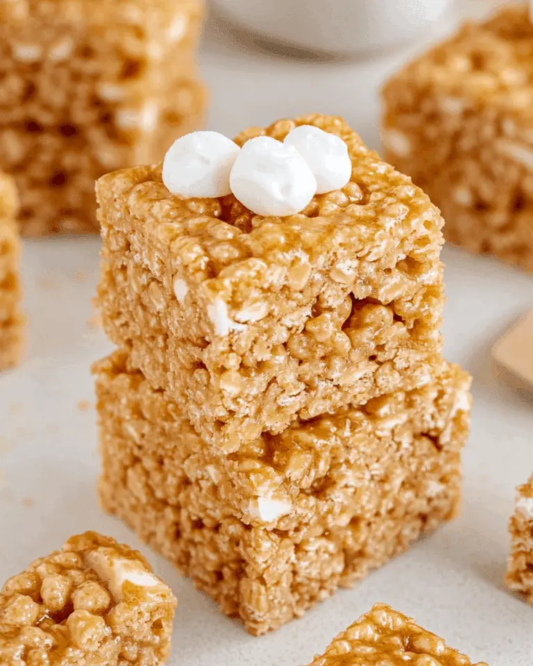 Peanut Butter Rice Krispies Treats