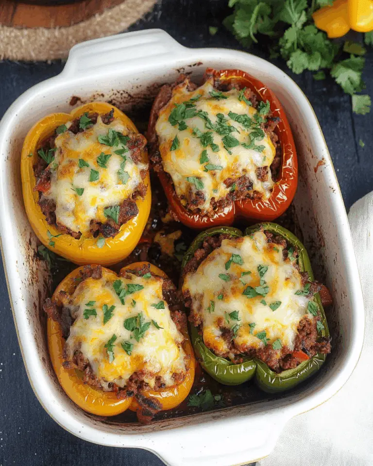 Philly Cheesesteak Stuffed Peppers