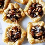 Puff Pastry Pecan Pie Bites