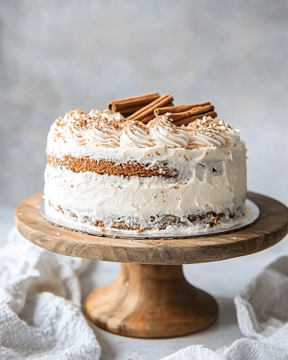Pumpkin Layer Cake with Cream Cheese Frosting