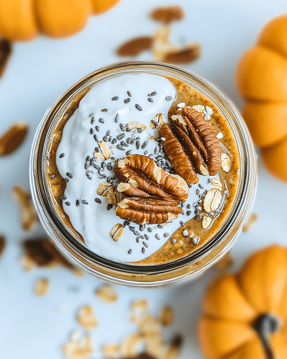 Pumpkin Spice Overnight Oats