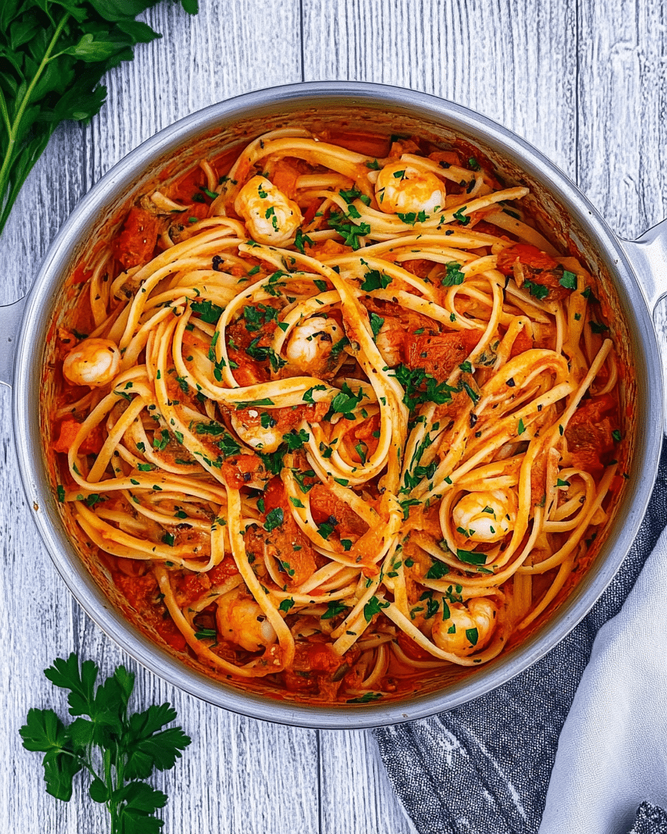 Seafood Linguine Fra Diavolo