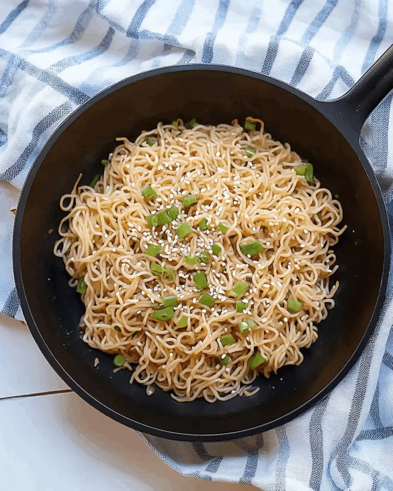 Keto Sesame Noodles