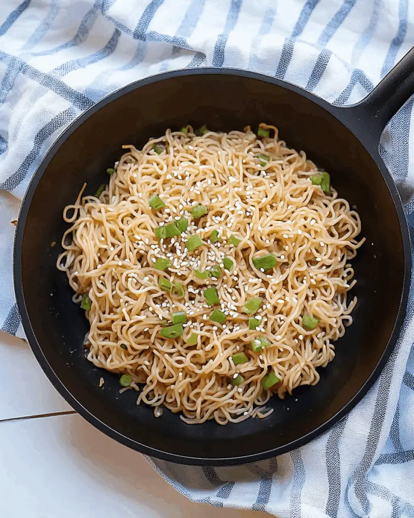 Keto Sesame Noodles