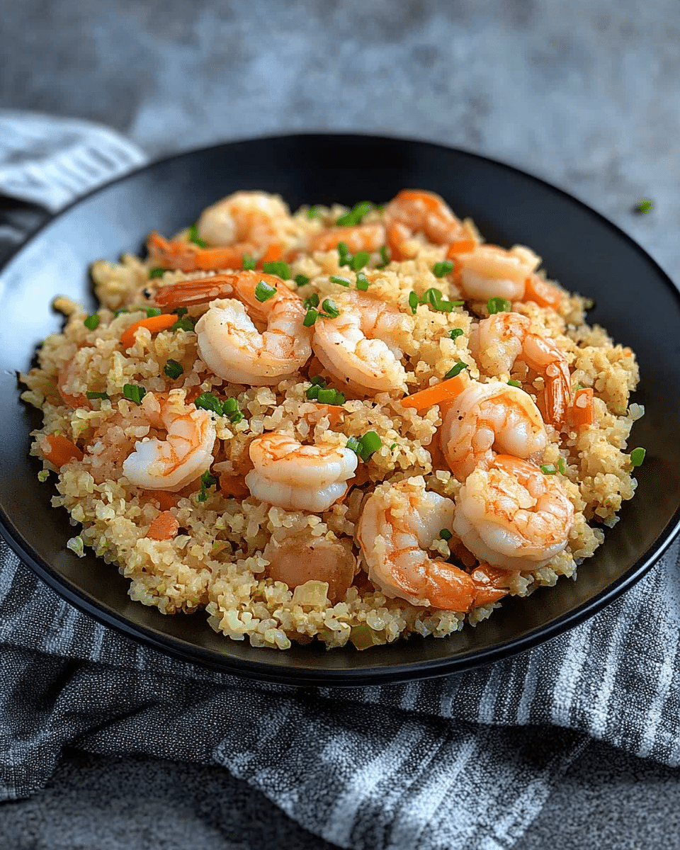 Shrimp Fried Cauliflower Rice