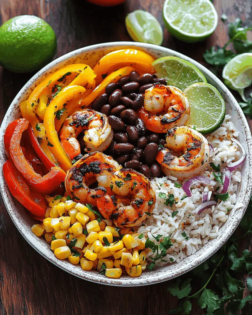 Shrimp Fajita Bowls