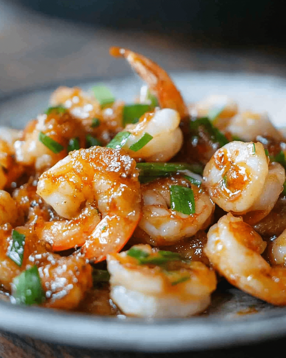 Shrimp Stir Fry with Garlic & Ginger
