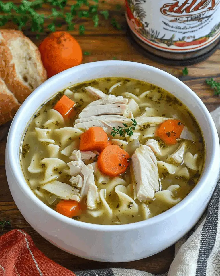Slow Cooker Turkey Noodle Soup