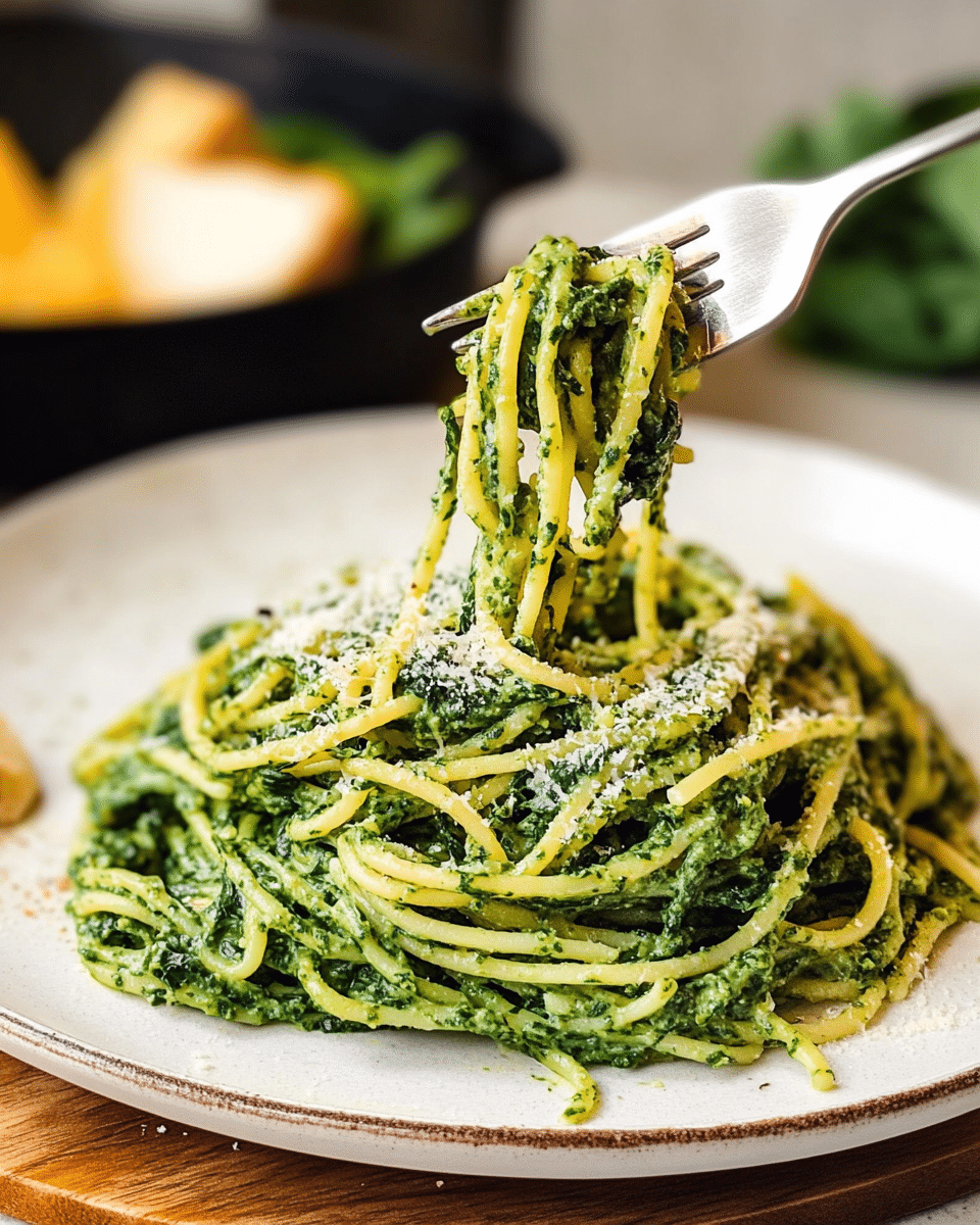 Spinach Spaghetti
