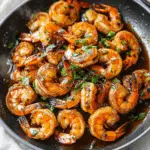 Sticky Honey Garlic Shrimp