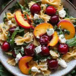 Stone Fruit Pasta Salad