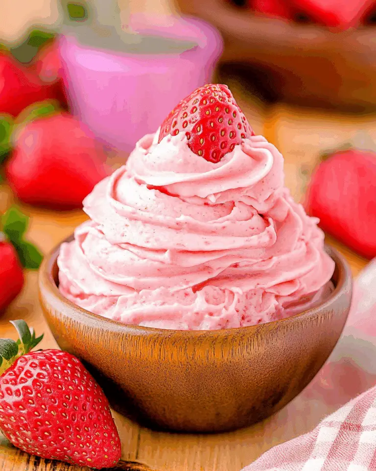 Strawberry Buttercream Frosting