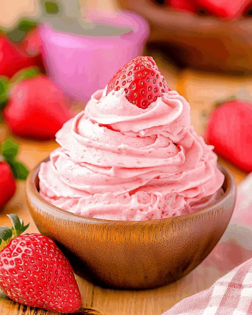 Strawberry Buttercream Frosting