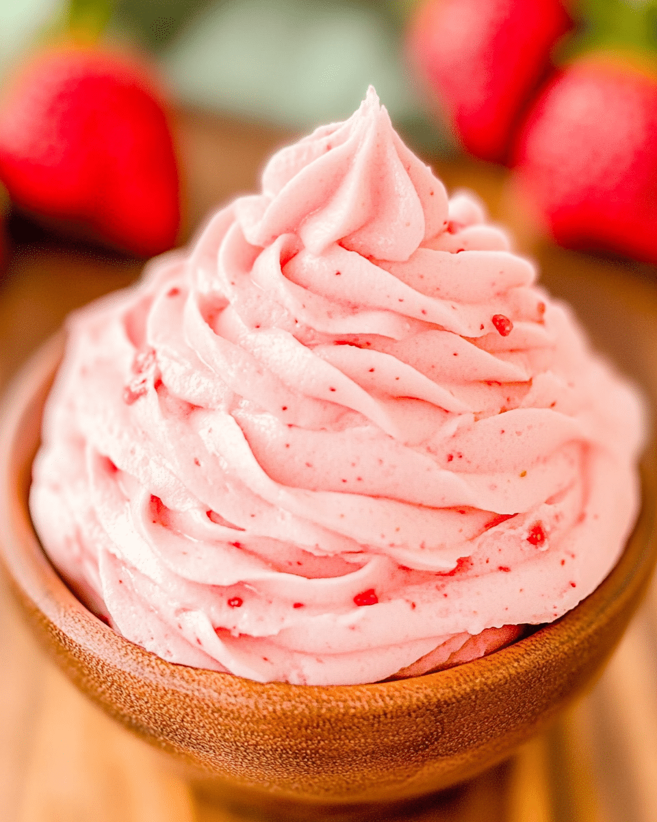 Strawberry Buttercream Frosting