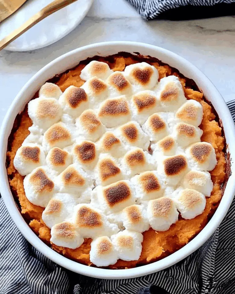 Sweet Potato Marshmallow Casserole