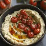 White Bean Dip with Roasted Tomatoes