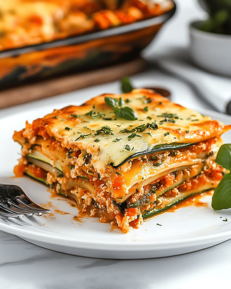 Zucchini Lasagna