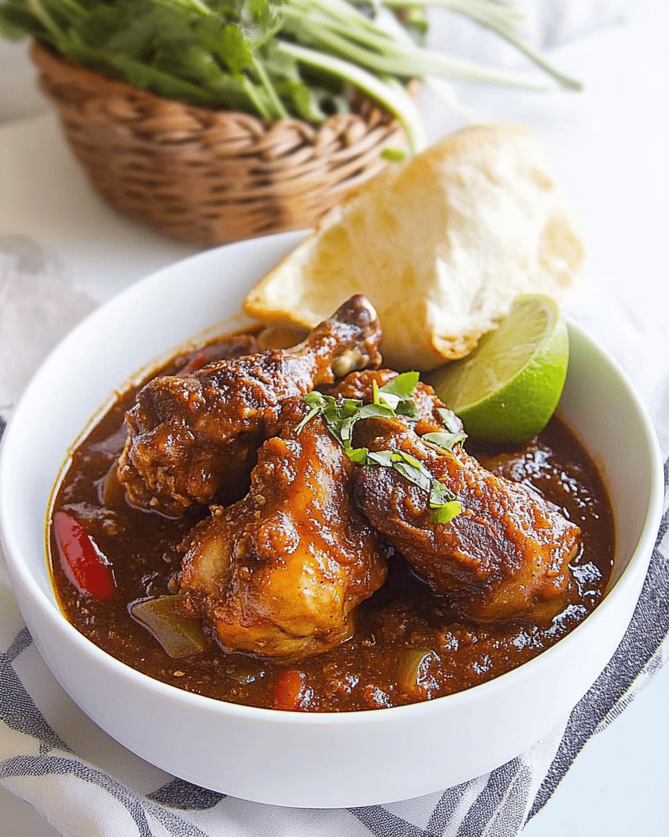 Jamaican Brown Stew Chicken