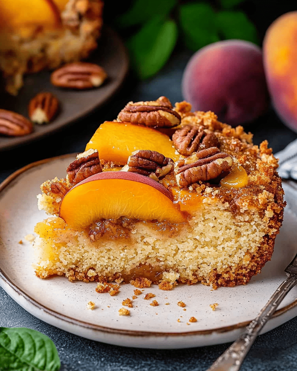 Peach Coffee Cake