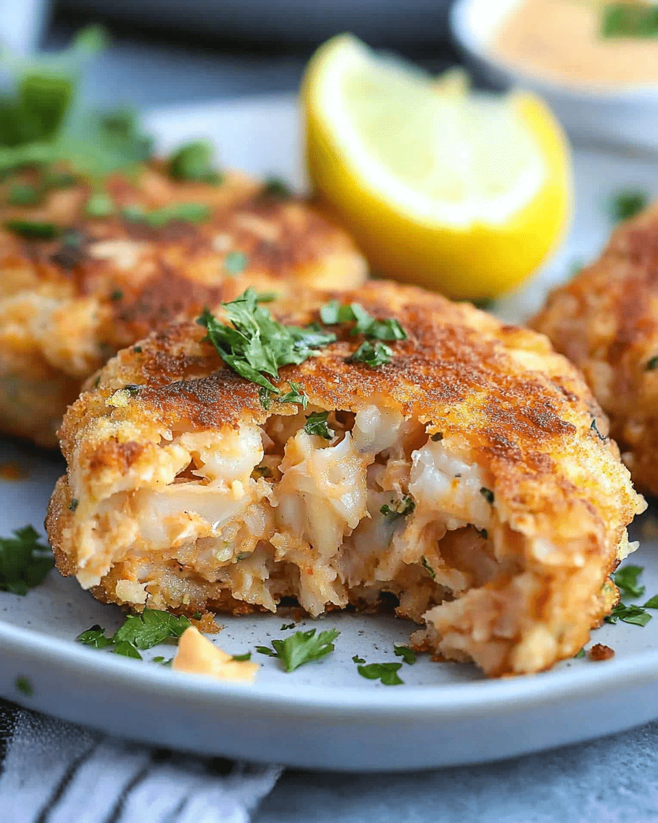 Air Fryer Crab Cakes