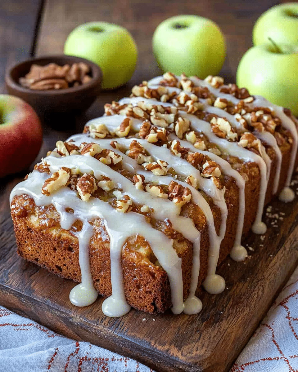 Apple-Walnut Fritter Bread