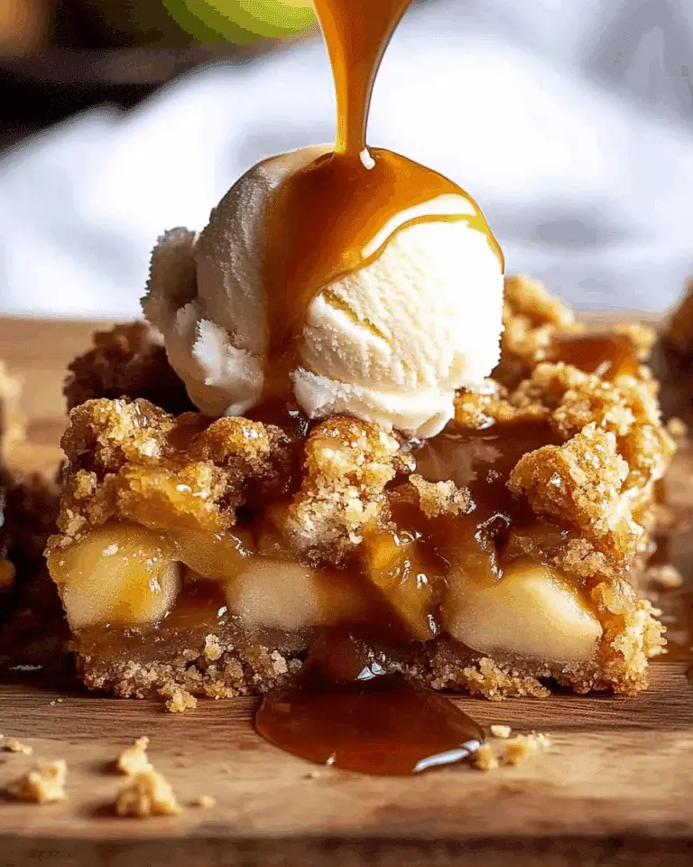 Apple Crumble Bars