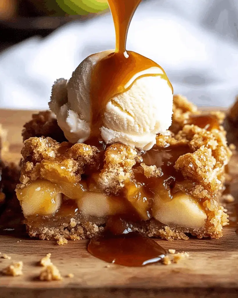 Apple Crumble Bars