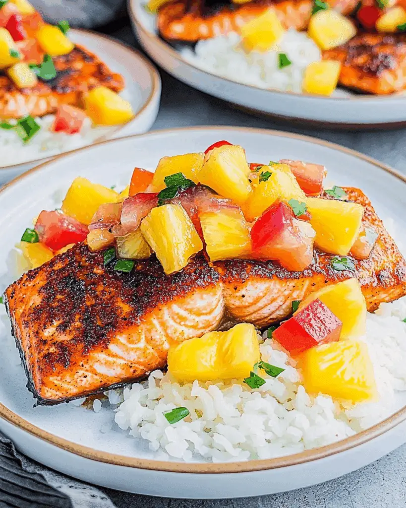 Baked Blackened Salmon