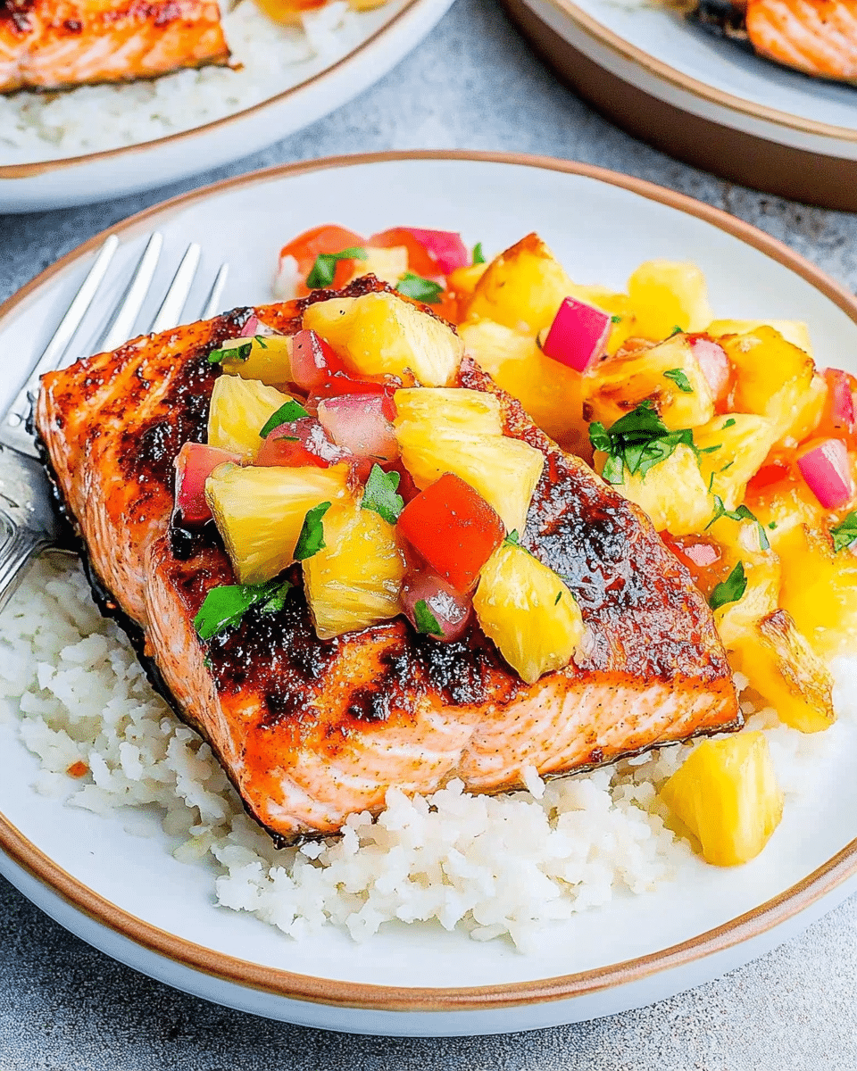 Baked Blackened Salmon