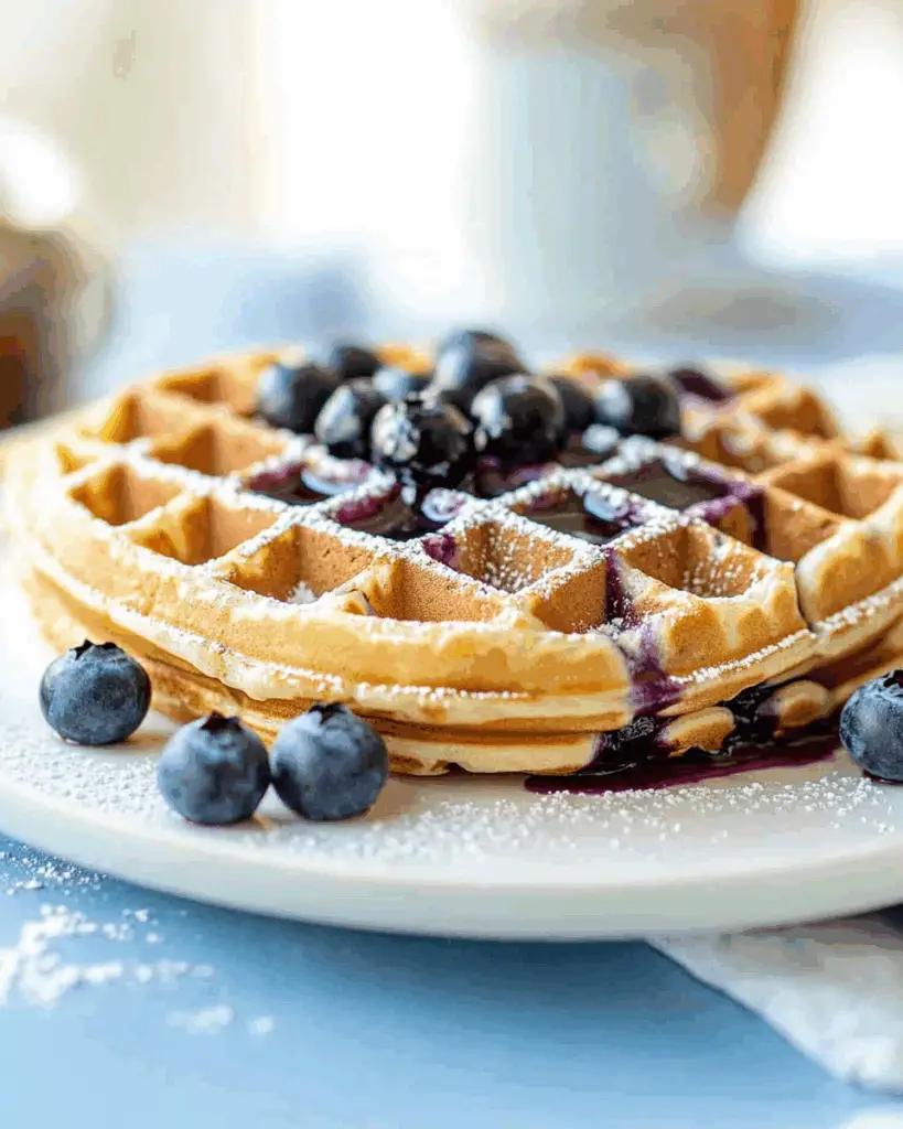 Blueberry Waffles
